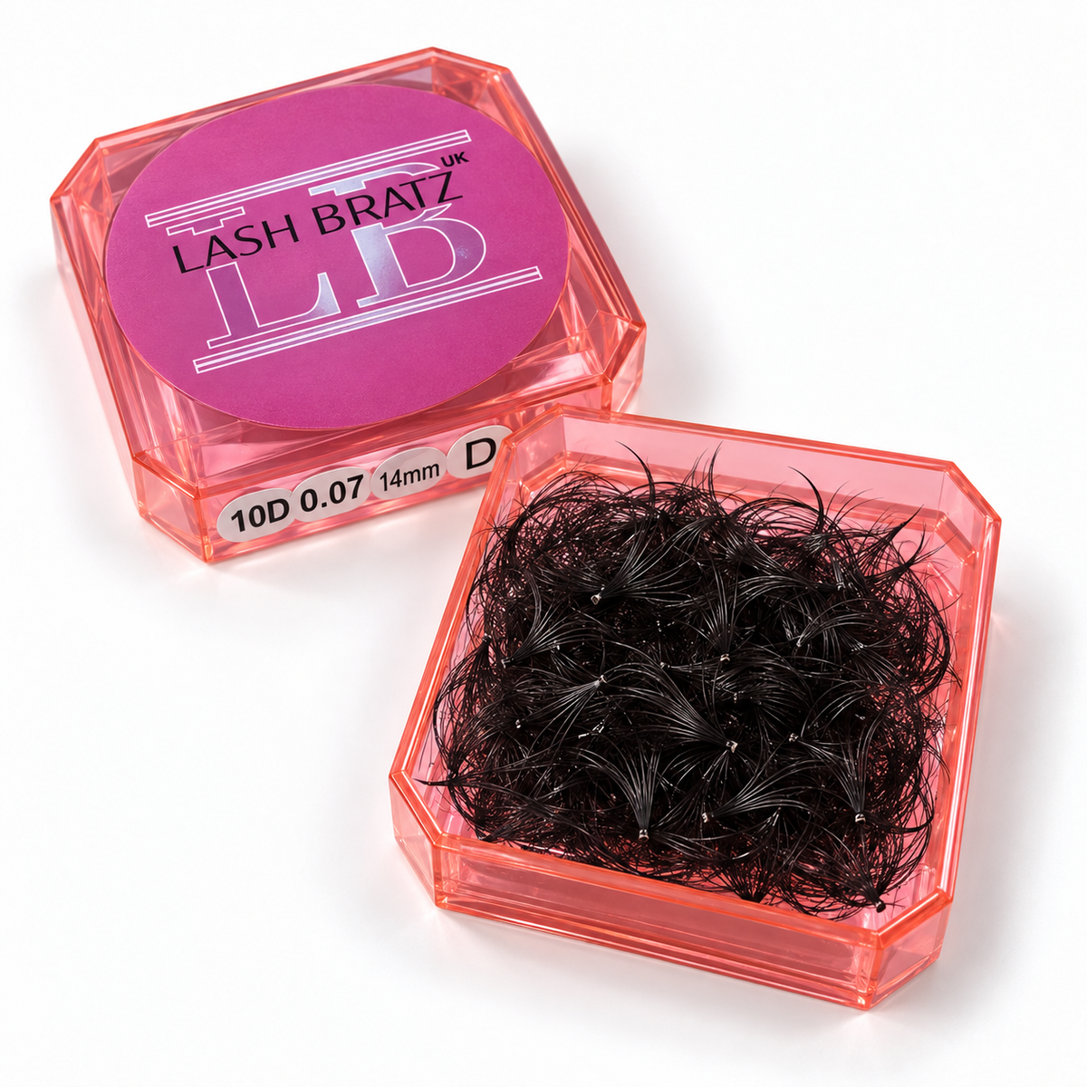 0.05 10D Pro Made Loose Lash Fans