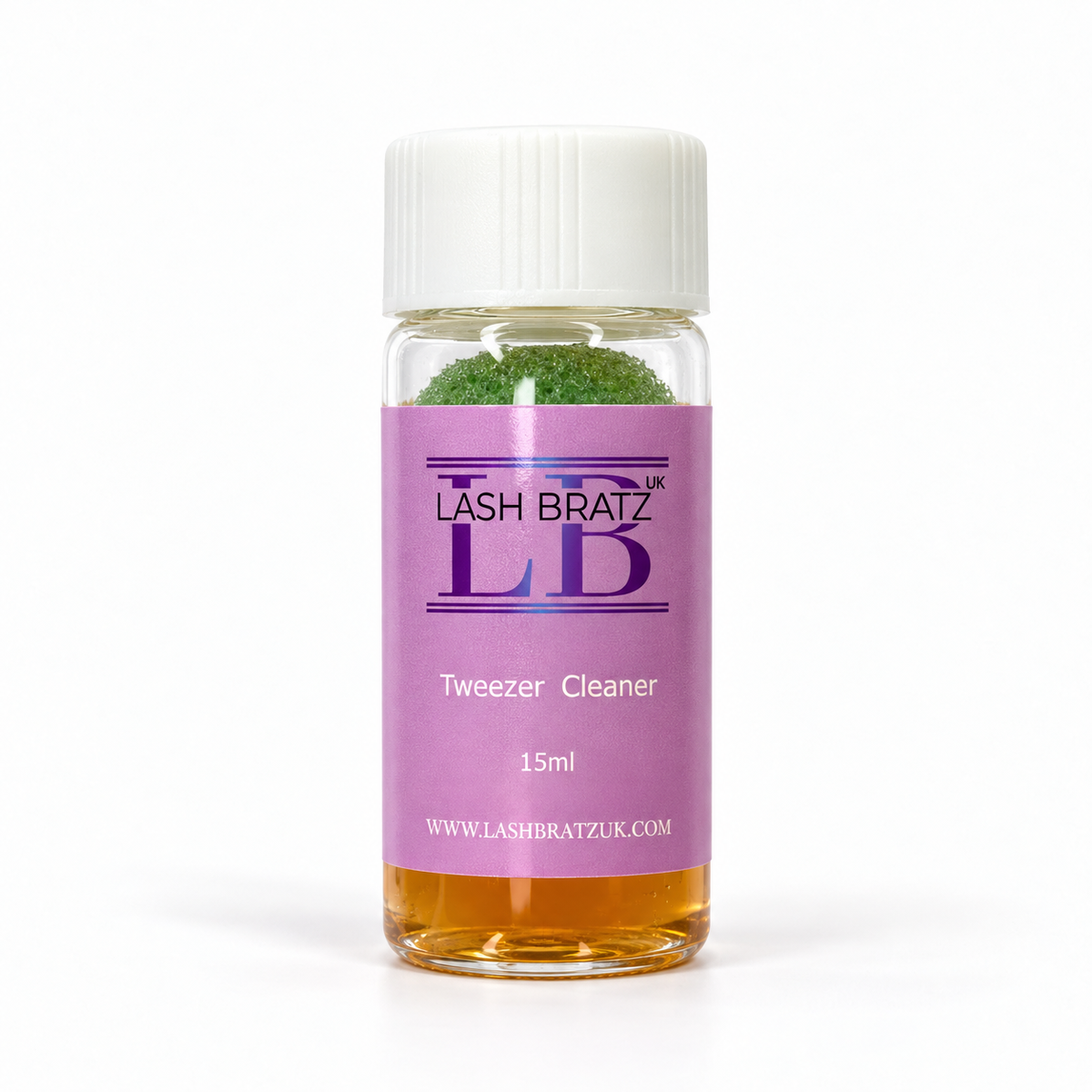 Sponge Tweezer Cleaner 15ml – Lash Adhesive Remover