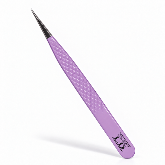 Straight Lash Isolation Tweezers – Pink, Blue & Lilac