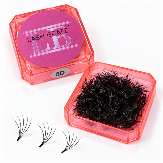 Lash Bratz 5D Pro Made Loose Fans – 250 Russian Volume Lash Fans